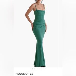 House of CB Emerald Green Maxi Dress